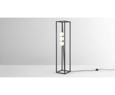 Maxie Stehlampe, Schwarz und Milchglas