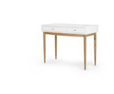 Willow Schminktisch, Eiche und Weiss