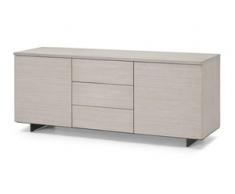 Claus Sideboard, Eiche und Betongrau