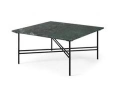 Ailish quadratischer Couchtisch, Marmor in Gruen