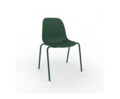 Esszimmerstuhl in Tannengrün 49 x 82 x 57 cm einzigartiges Design, konfigurierbar