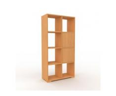 Aktenregal Buche - Flexibles Büroregal: Türen in Buche - Hochwertige Materialien - 79 x 158 x 35 cm, konfigurierbar