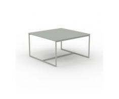 Beistelltisch Sandgrau - Eleganter Nachttisch: Hochwertige Materialien, einzigartiges Design - 81 x 46 x 81 cm, Komplett...