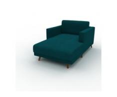 Relaxsessel Samt Petrolblau - Eleganter Relaxsessel: Hochwertige Qualität, einzigartiges Design - 105 x 75 x 162 cm,...
