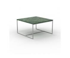 Beistelltisch Marmor, Grüner Guatemala - Eleganter Nachttisch: Hochwertige Materialien, einzigartiges Design - 81 x 46 x 81...