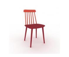 Esszimmerstuhl in Burgundrot 43 x 82 x 44 cm einzigartiges Design, konfigurierbar