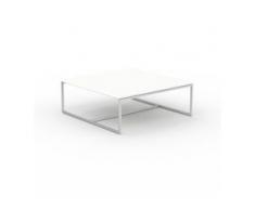 Beistelltisch Weiß - Eleganter Nachttisch: Hochwertige Materialien, einzigartiges Design - 81 x 31 x 81 cm, Komplett anpassbar