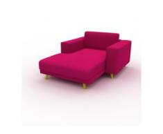Relaxsessel Samt Magentapink - Eleganter Relaxsessel: Hochwertige Qualität, einzigartiges Design - 128 x 75 x 162 cm,...
