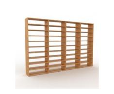 Bücherregal Eiche, Holz - Modernes Regal für Bücher: Hochwertige Qualität, einzigartiges Design - 301 x 195 x 35 cm,...