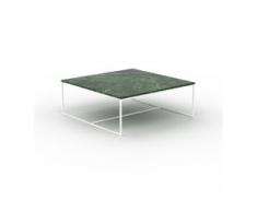 Beistelltisch Marmor, Grüner Guatemala - Eleganter Nachttisch: Hochwertige Materialien, einzigartiges Design - 121 x 46 x...