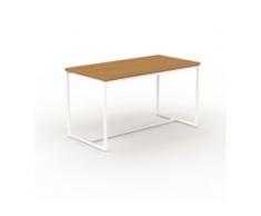 Beistelltisch Eiche - Eleganter Nachttisch: Hochwertige Materialien, einzigartiges Design - 81 x 46 x 42 cm, Komplett anpassbar