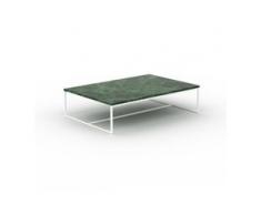 Beistelltisch Marmor, Grüner Guatemala - Eleganter Nachttisch: Hochwertige Materialien, einzigartiges Design - 121 x 31 x 81...