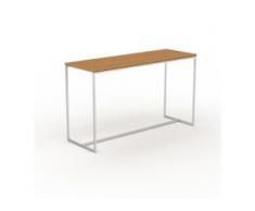 Beistelltisch Eiche - Eleganter Nachttisch: Hochwertige Materialien, einzigartiges Design - 121 x 71 x 42 cm, Komplett...