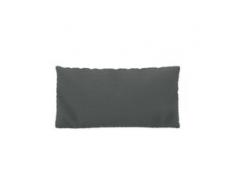 Kissen - Steingrau, 40x80cm - Webstoff, individuell konfigurierbar