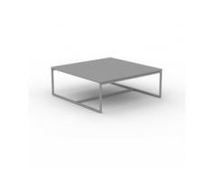 Beistelltisch Grau - Eleganter Nachttisch: Hochwertige Materialien, einzigartiges Design - 81 x 31 x 81 cm, Komplett anpassbar