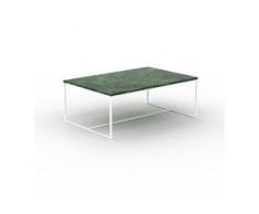Beistelltisch Marmor, Grüner Guatemala - Eleganter Nachttisch: Hochwertige Materialien, einzigartiges Design - 121 x 46 x 81...