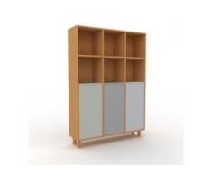 Highboard Eiche - Elegantes Highboard: Türen in Sandgrau - Hochwertige Materialien - 118 x 168 x 35 cm, Selbst designen