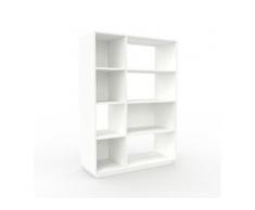 Aktenregal Weiß - Flexibles Büroregal: Hochwertige Qualität, einzigartiges Design - 116 x 162 x 47 cm, konfigurierbar