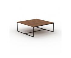Beistelltisch Nussbaum - Eleganter Nachttisch: Hochwertige Materialien, einzigartiges Design - 121 x 46 x 121 cm, Komplett...