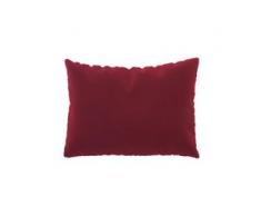 Kissen - Korallenrot, 48x65cm - Samt, individuell konfigurierbar