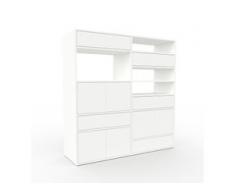 Highboard Weiß - Highboard: Schubladen in Weiß & Türen in Weiß - Hochwertige Materialien - 152 x 157 x 47 cm, Selbst designen
