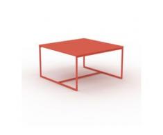 Beistelltisch Rot - Eleganter Nachttisch: Hochwertige Materialien, einzigartiges Design - 81 x 46 x 81 cm, Komplett anpassbar