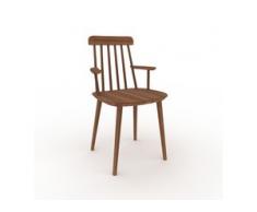 Esszimmerstuhl in Nussbaum 43 x 82 x 53 cm einzigartiges Design, konfigurierbar