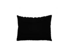 Kissen - Schwarz, 48x65cm - Samt, individuell konfigurierbar