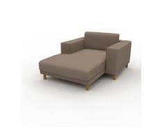 Relaxsessel Graubraun - Eleganter Relaxsessel: Hochwertige Qualität, einzigartiges Design - 128 x 75 x 162 cm, Individuell...