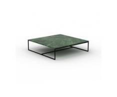 Beistelltisch Marmor, Grüner Guatemala - Eleganter Nachttisch: Hochwertige Materialien, einzigartiges Design - 121 x 31 x...