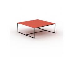 Beistelltisch Rot - Eleganter Nachttisch: Hochwertige Materialien, einzigartiges Design - 121 x 46 x 121 cm, Komplett anpassbar