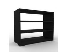 Bücherregal Schwarz - Modernes Regal für Bücher: Hochwertige Qualität, einzigartiges Design - 77 x 62 x 35 cm, Individuell...