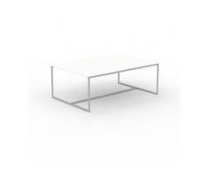 Beistelltisch Weiß - Eleganter Nachttisch: Hochwertige Materialien, einzigartiges Design - 121 x 46 x 81 cm, Komplett anpassbar