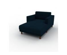Relaxsessel Samt Nachtblau - Eleganter Relaxsessel: Hochwertige Qualität, einzigartiges Design - 104 x 75 x 162 cm,...