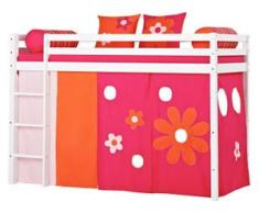 Hoppekids Hochbett »Flowerpower«