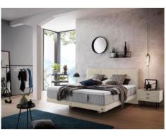 ADA premium Boxspringbett »Levia«, BK KH TF 1000 PM, Matratze mit integriertem Topper, natur