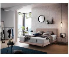 ADA premium Boxspringbett »Levia«, BK KH TF 1000 PM, Matratze mit integriertem Topper, natur