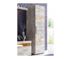 Wilmes Stauraumschrank Höhe 140 cm, grau
