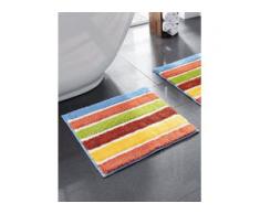 Badematte ca. 60x60cm Grund mehrfarbig