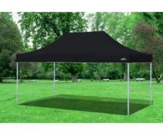 3x4,5 m Faltpavillon Prof.+ ALU Polyester 330 g/m² - 100 % wasserdicht - Schwarz" "