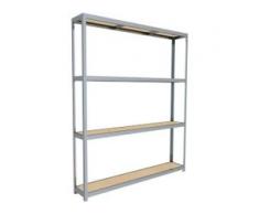 C+P Weitspann-Steckregal mit Spanplattenböden, t40cmxh297cmxb250cm