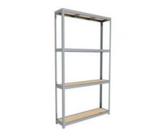C+P Weitspann-Steckregal mit Spanplattenböden, t40cmxh297cmxb170cm