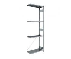 C+P Anbau-Steckregal, t40cmxh300cm