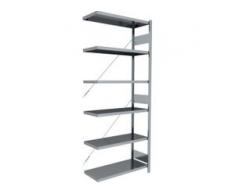 C+P Anbau-Steckregal, b100cmxt40cmxh250cm