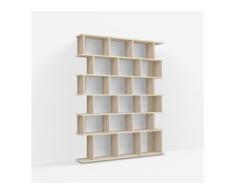 Konfigurierbare Bücherregal Esche - Furnier