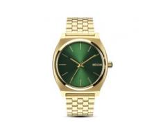 Quarzuhr Time Teller A045 1919-00 Gold / Green Sunray