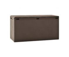 vidaXL Gartenbox Braun 114x47x60 cm
