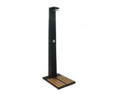 vidaXL Gartendusche Poly Rattan WPC