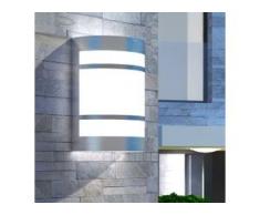 vidaXL Außenwandlampe Edelstahl