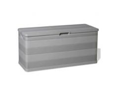 vidaXL Gartenbox Grau 117×45×56 cm